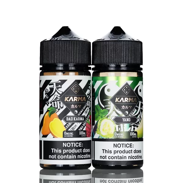 Karma E-Liquid - No Nicotine Vape Juice - 100mL - Good Karma