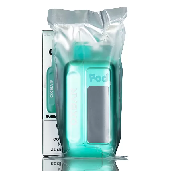 OXBAR X Pod Juice Ice-Nic Control 35K Puffs Disposable Vape - Green Apple - Image 2