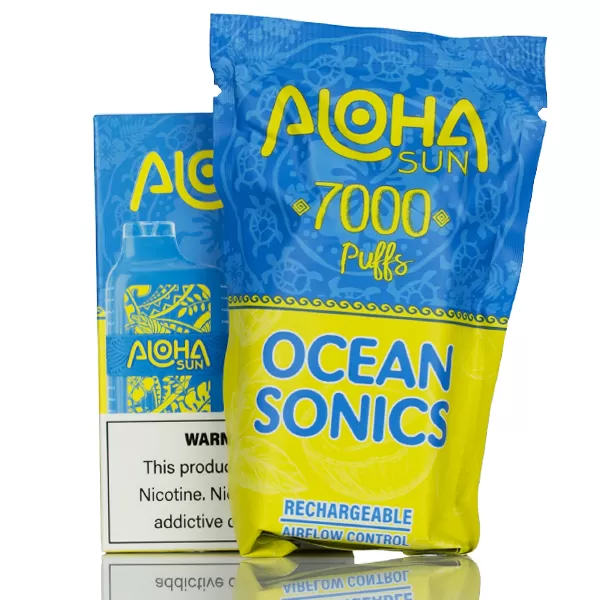 Aloha Sun 7000 Puffs Disposable Vape - 15mL - Daddy Chill - Image 3