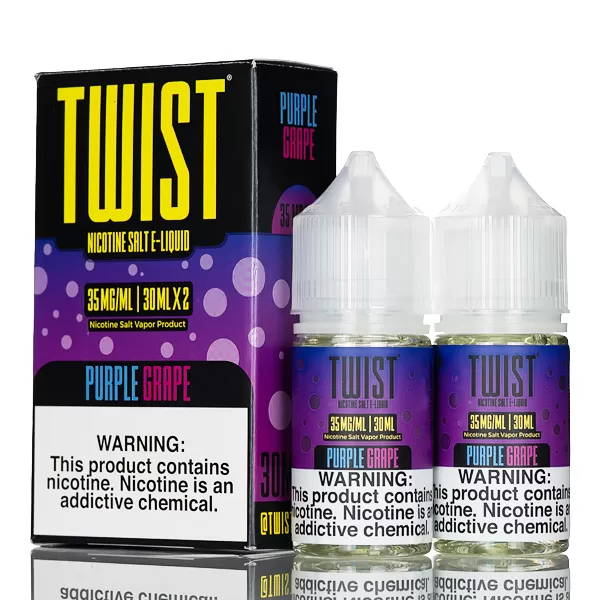 TWST Salt E Liquid - Purple Grape - 60ml - 50mg
