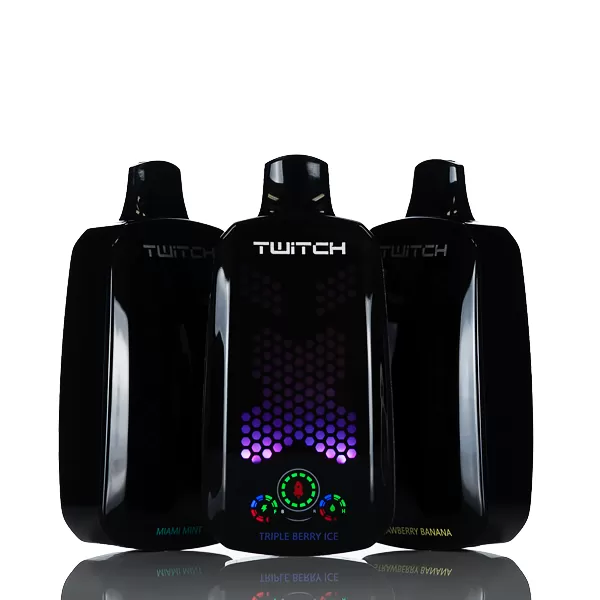 Twitch VPR12000 12K Puffs Disposable Vape - 18mL - Strawberry Watermelon