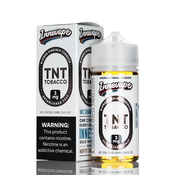 Innevape E-Liquids - TNT Tobacco - 100ml - 3mg