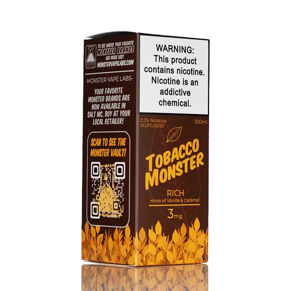 Tobacco Monster - Rich - 100mL - 3mg - Image 3