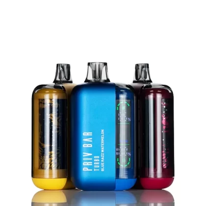 SMOK Priv Bar Turbo 15K 15000 Puffs Disposable Vape - 16mL - Dr. Cherry
