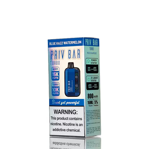 SMOK Priv Bar Turbo 15K 15000 Puffs Disposable Vape - 16mL - Dr. Cherry - Image 3