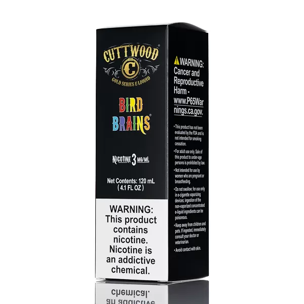 Cuttwood Classic E-Liquid - Bird Brains - 120ml - 6mg - Image 3