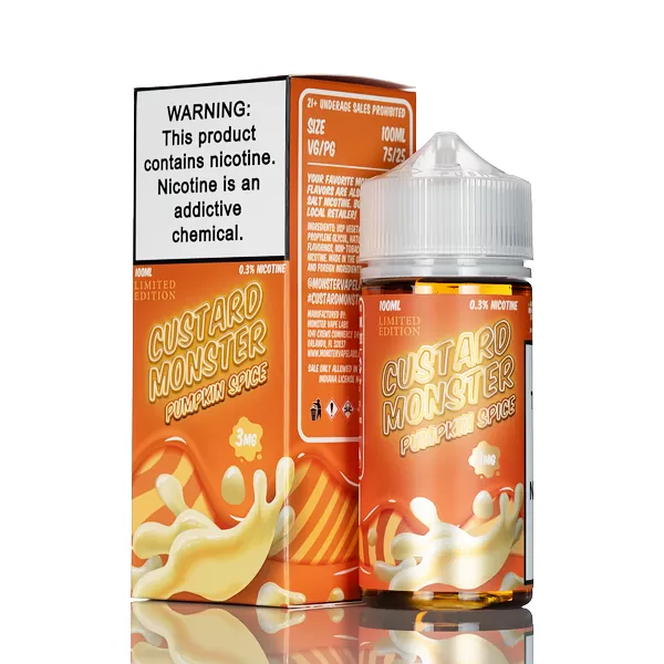Custard Monster - Pumpkin Spice - 100mL - 6mg