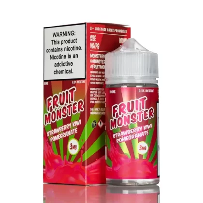 Fruit Monster - Strawberry Kiwi Pomegranate - 100mL - 6mg