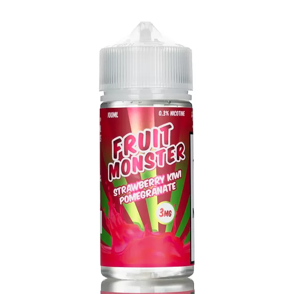 Fruit Monster - Strawberry Kiwi Pomegranate - 100mL - 6mg - Image 2