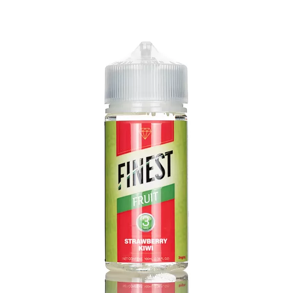 Finest E-Liquid - Fruit Edition - Strawberry Kiwi - 100mL - 3mg - Image 2
