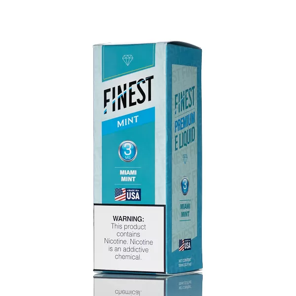 Finest E-Liquid - Mint Edition - Miami Mint - 100mL - 6mg - Image 3