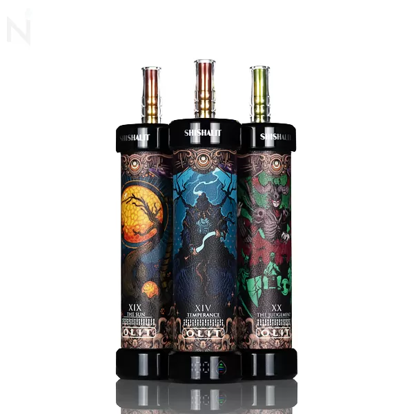 Olit Shishalit 30K 30000 Puffs Disposable Vape - 3.5% Nic - 25mL - Arabic Letter - Love 66