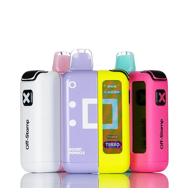 Off-Stamp X-Cube 25K 25000 Puffs Disposable FULL KIT - 18ml - Sour Apple Watermelon