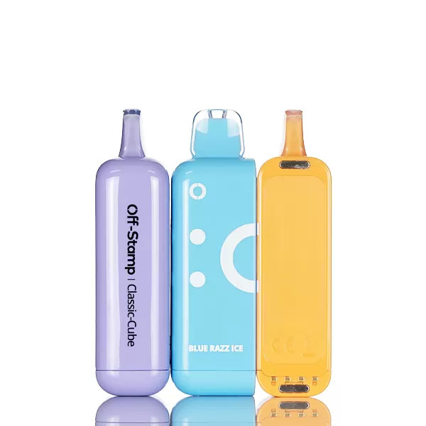 Off-Stamp X-Cube 25K Puffs Disposable Pod - 18mL - Twisted Strawberry (Strawberry Rolls Up)