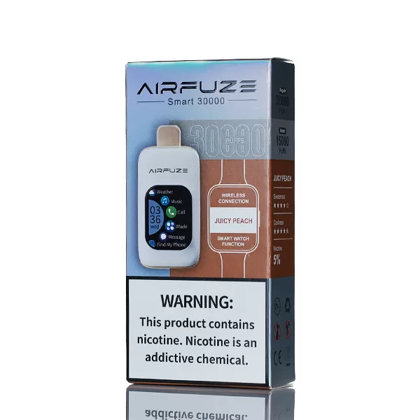 Airfuze Smart 30000 Puff Disposable Vape - 19mL - Strawmelon Razz Candy - Image 3