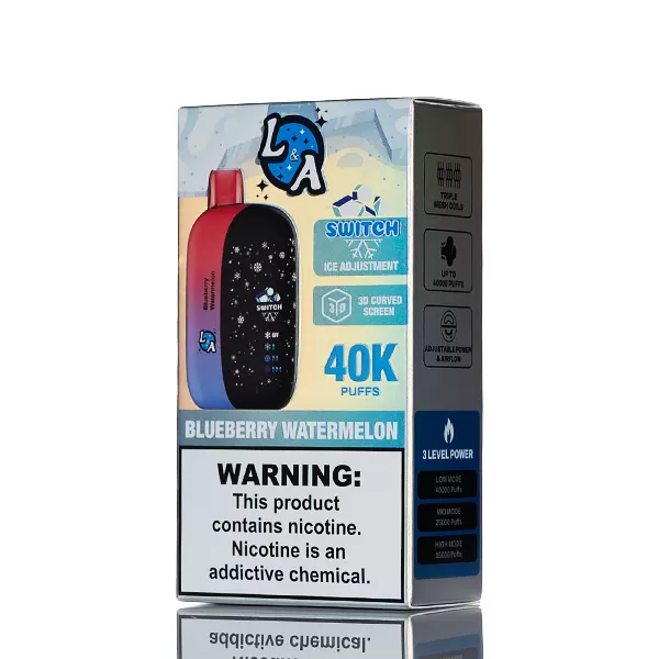L&A Switch 40K 40000 Puffs Disposable Vape - Watermelon - Image 3
