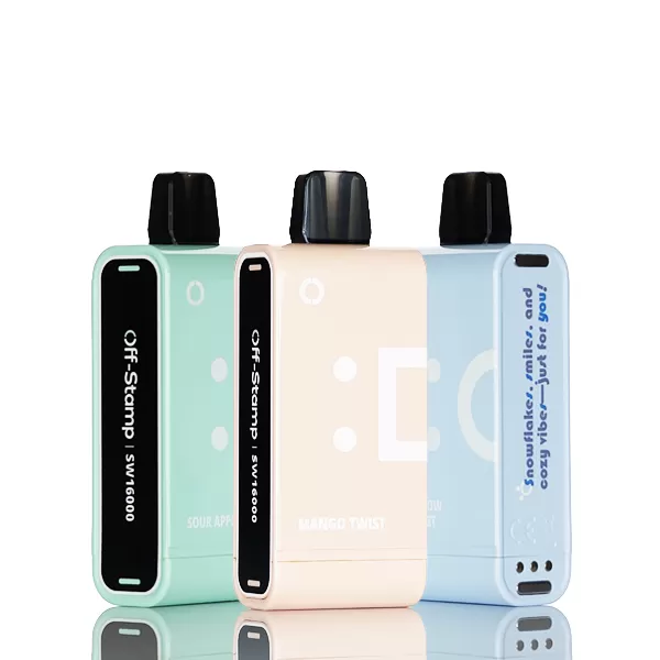 Off-Stamp SW16K 16000 Puff Disposable Pod - 17mL - Blue Razz Grape Ice