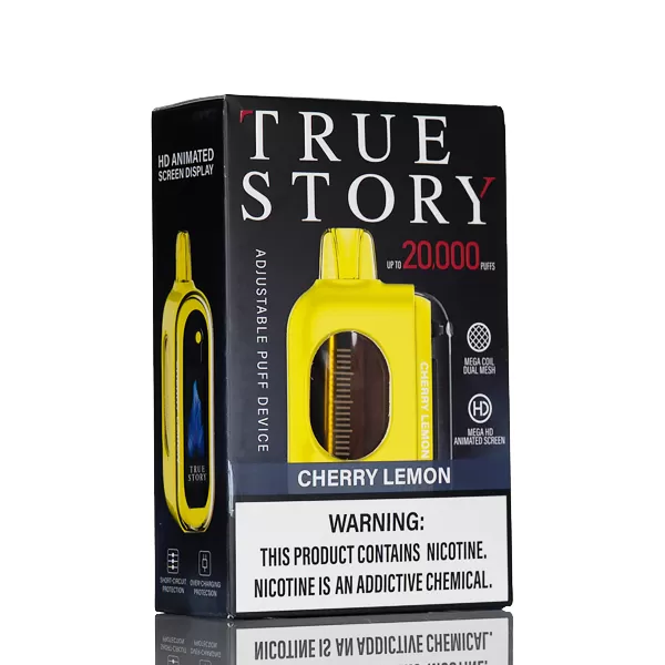 True Story 20K 20000 Puffs Disposable Vape - 20mL - True Blue Razz - Image 3