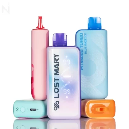 Lost Mary MT35K Turbo 35000 Puffs Disposable Vape - 18mL - Blue Razz Ice