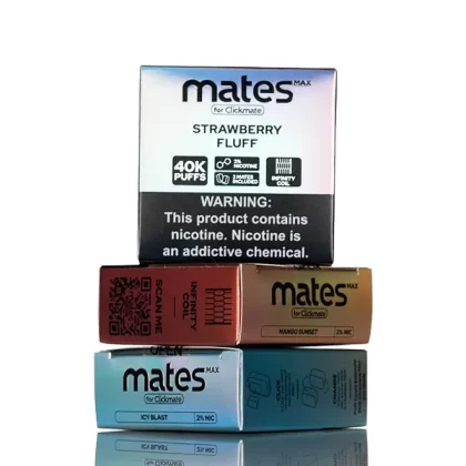 7 Daze Clickmate Mates Max Recharge 2% Nic - Sakura Grape
