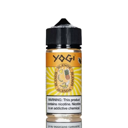 Yogi Blends E-Liquid - Banana Pineapple Ice - 100mL - 6mg