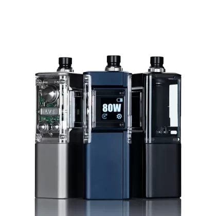 LVE Boson DNA80C Lipo Boro Mod - Titanium Silver