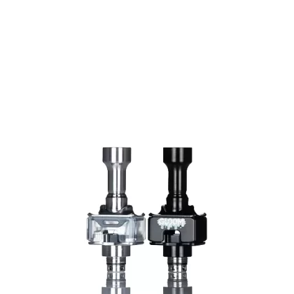 UNKWN Glitch Boro RBA - Stainless Steel/Clear Barrel