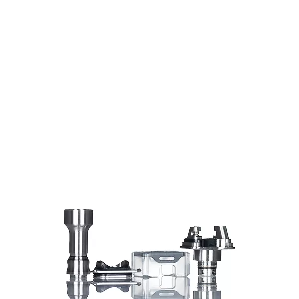 UNKWN Glitch Boro RBA - Stainless Steel/Clear Barrel - Image 3