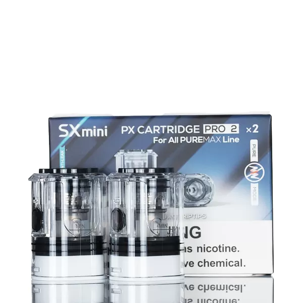 SXmini Puremax PX Pro 2 Replacement Pods - PX20 0.8ohm - 2pk