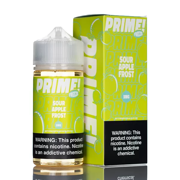 Prime E-Liquids - Sour Apple Frost - 100ml - 6mg