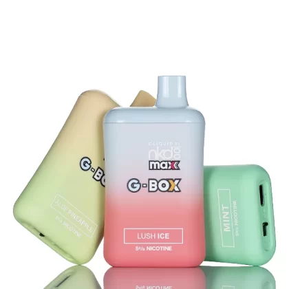 NKD100 G-Box Max 5500 Puffs Disposable Vape - 12ML (DISCONTINUED) - Hawaiian POG