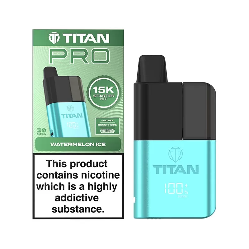 Titan Pro 15k 20mg (2%) Prefilled Pod Kit - Image 2