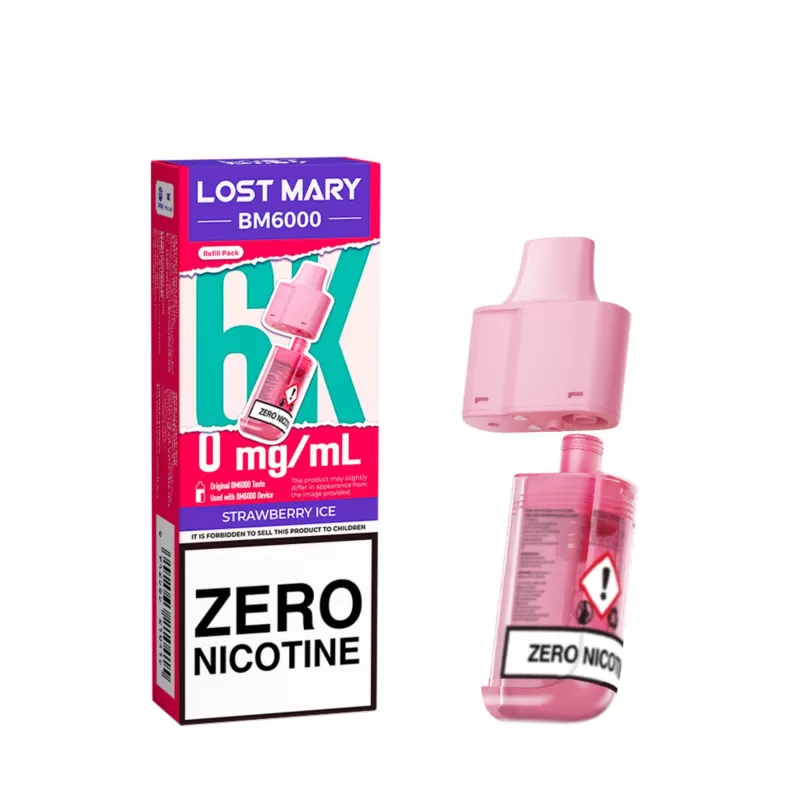 Lost Mary BM6000 Refill Pack – Nicotine Free - Image 2