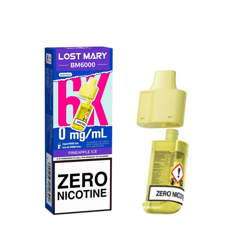 Lost Mary BM6000 Refill Pack – Nicotine Free - Image 3