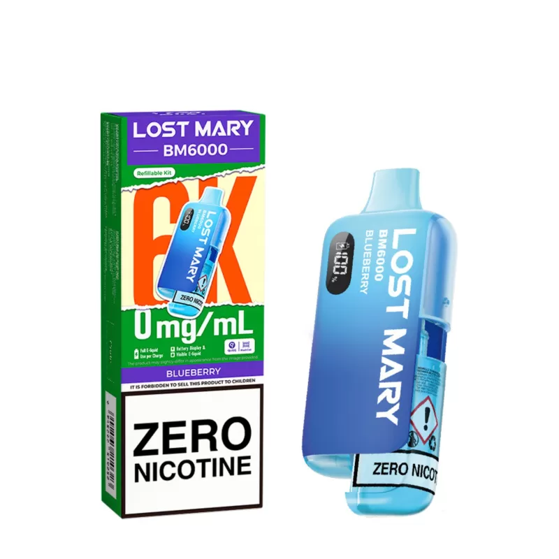Lost Mary BM6000 Prefilled Pod Kit – Nicotine Free - Image 2