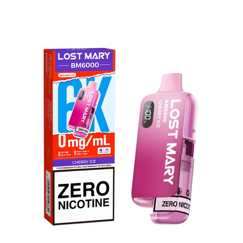 Lost Mary BM6000 Prefilled Pod Kit – Nicotine Free - Image 3