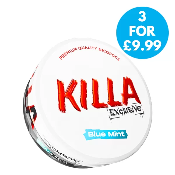 Killa Exclusive Snus Nicotine Pouches 16.5mg