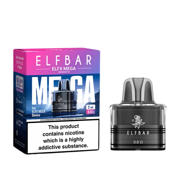 Elf Bar Elfx Mega Replacement Pod LARGE XL