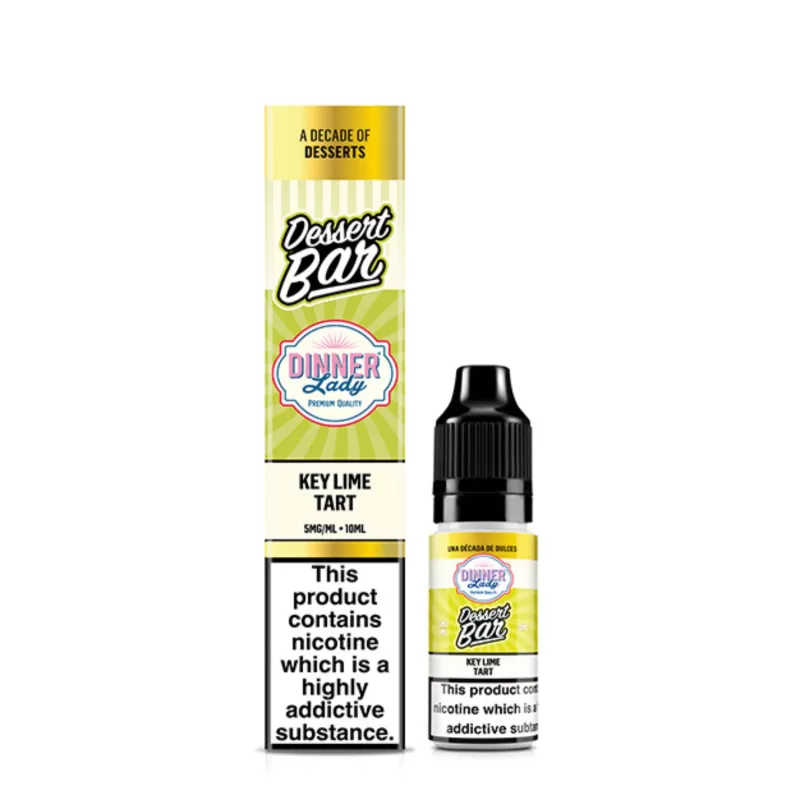 Dinner Lady Dessert 5mg (0.5%) Nic Salt E-liquid 10ml - Image 3