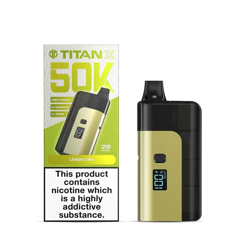 Titan X 50k Limited Edition 20mg (2%) Prefilled Pod Kit - Image 2
