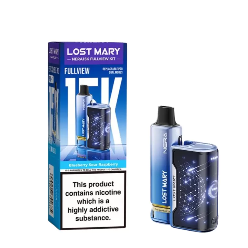 Lost Mary Nera Fullview 15K Prefilled Vape Kit 20mg (2%) - Image 3