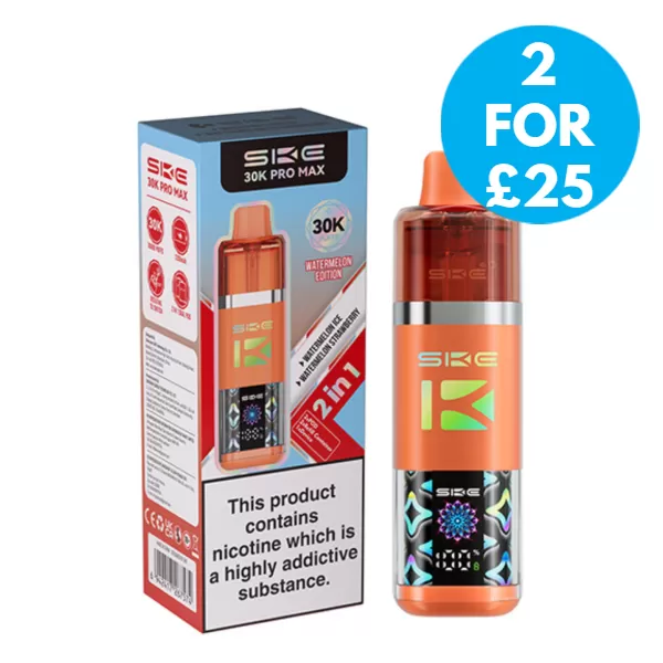 SKE Crystal 30k Pro Max Prefilled Vape Kit 20mg (2%)