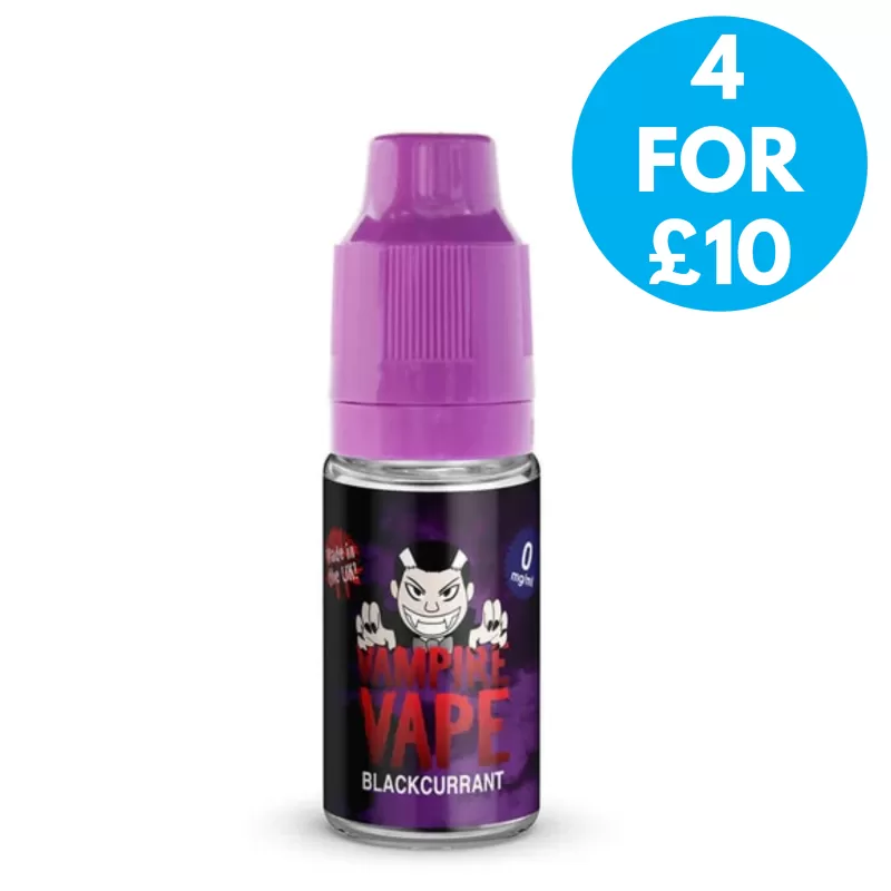 0mg Vampire Vape Freebase E-liquid 10ml (40VG/60PG)