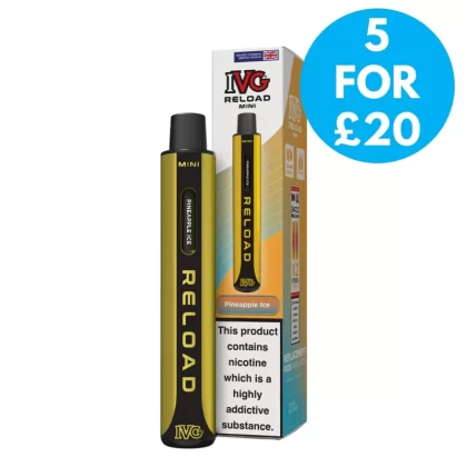 20mg (2%) IVG Reload Mini Prefilled Vape Kit