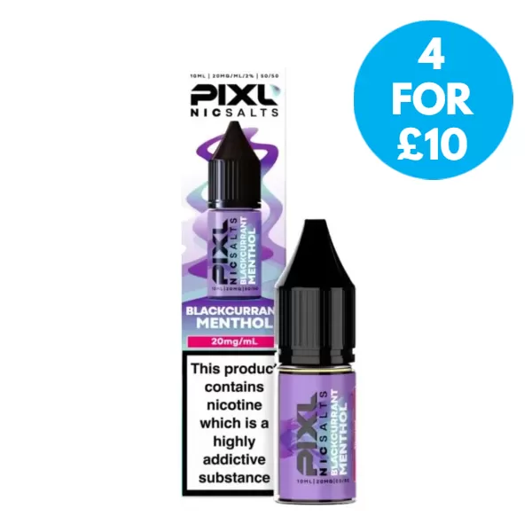 20mg (2%) Pixl 10ml Nic Salt E-liquid