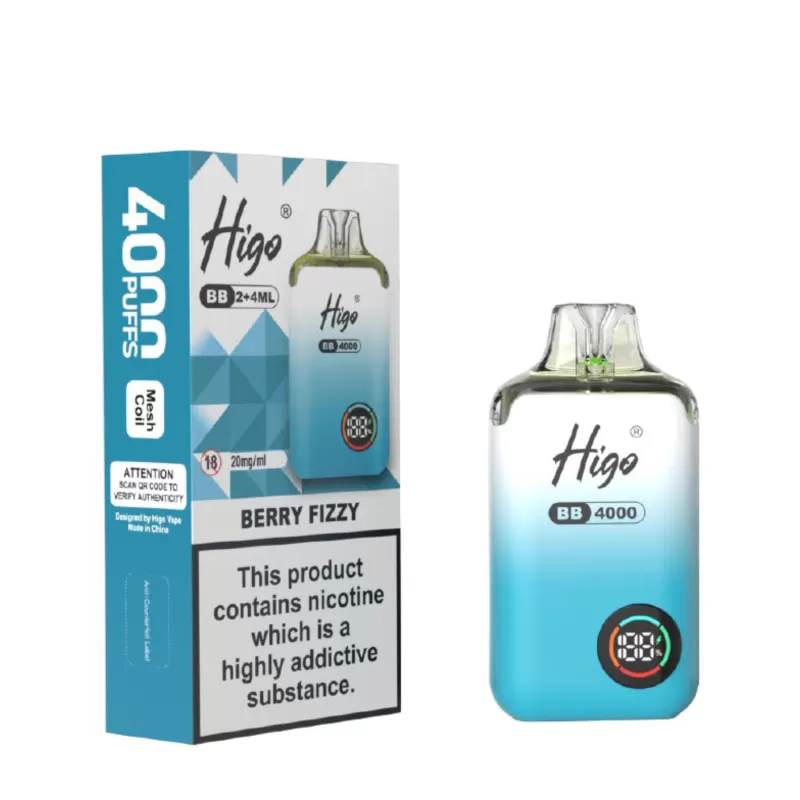 20mg (2%) Higo BB 4k Prefilled Vape Kit - Image 3