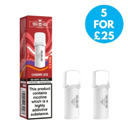 10mg (1%) SKE Crystal Bar 600 Pro Pod Refill Pack