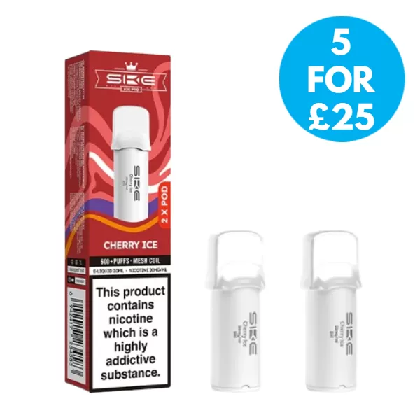 10mg (1%) SKE Crystal Bar 600 Pro Pod Refill Pack