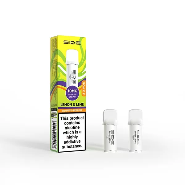10mg (1%) SKE Crystal Bar 600 Pro Pod Refill Pack - Image 2
