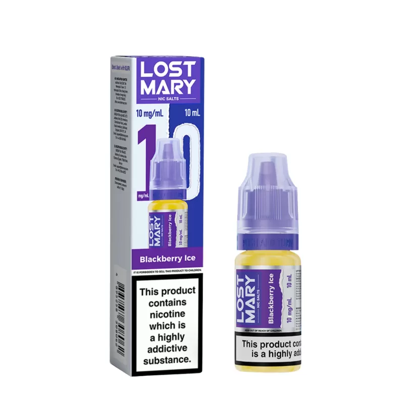 10mg (1%) Lost Mary 10ml Nic Salt E-liquid - Image 2